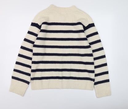 Womens UK Size M H&M Ivory Pullover Jumper