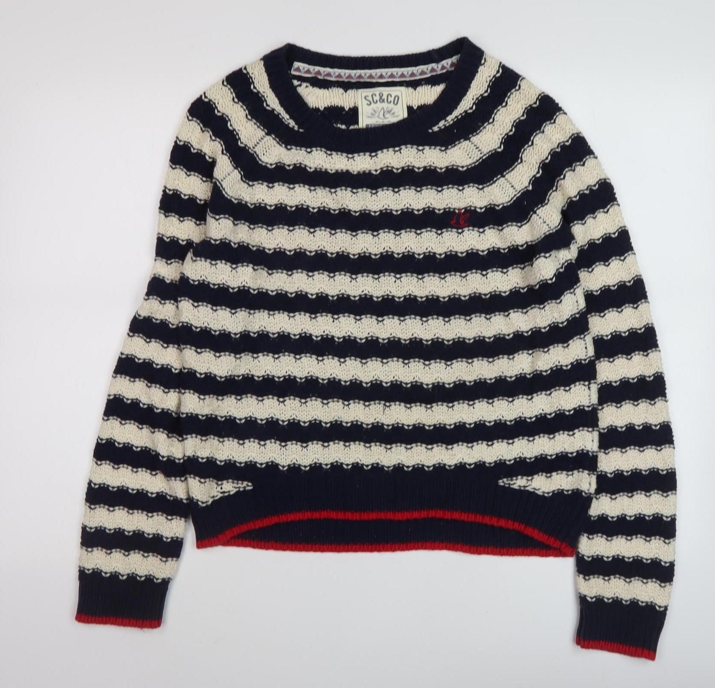 Womens UK Size 10 Soulcal & Co Multicoloured Pullover Jumper