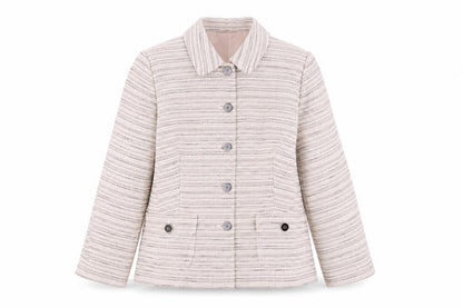 Womens UK Size 18 Viyella Regular Ivory Blazer