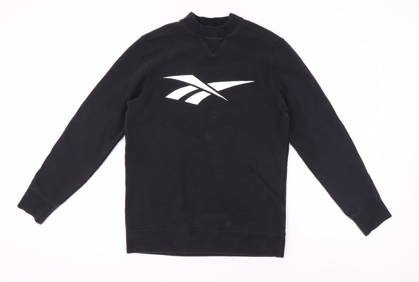 Mens UK Size M Reebok Black Pullover Sweatshirt