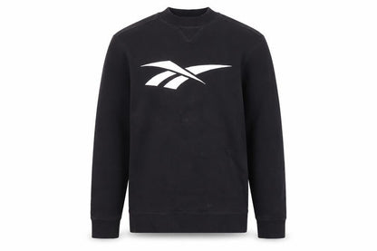 Mens UK Size M Reebok Black Pullover Sweatshirt