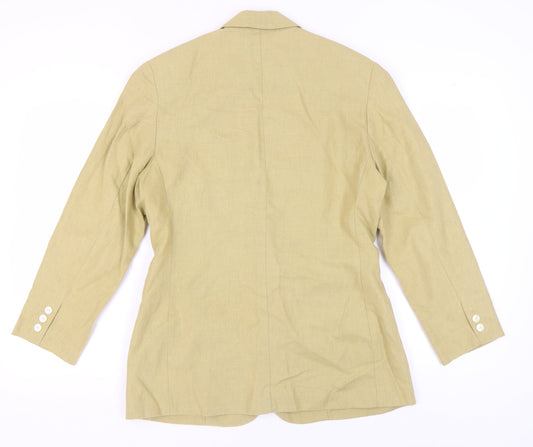 GAP Women's Beige Blazer M Regular Casual