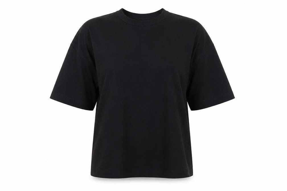 Unisex Adults UK Size M ASOS DESIGN Black Basic T-Shirt