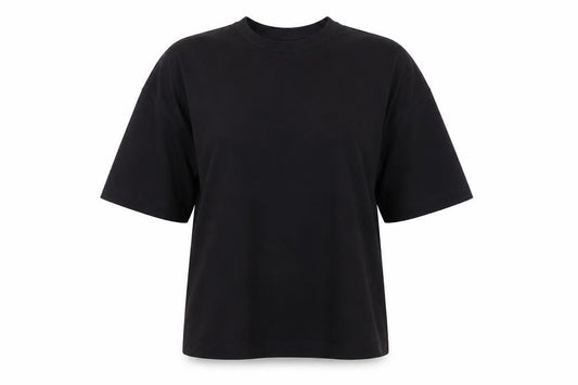 Unisex Adults UK Size M ASOS DESIGN Black Basic T-Shirt