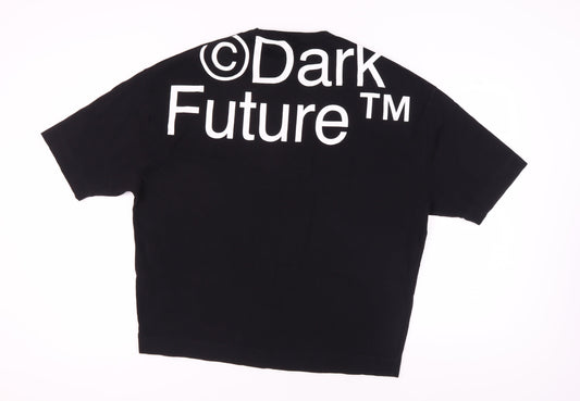 ASOS DESIGN Black T-Shirt for Unisex Adults M