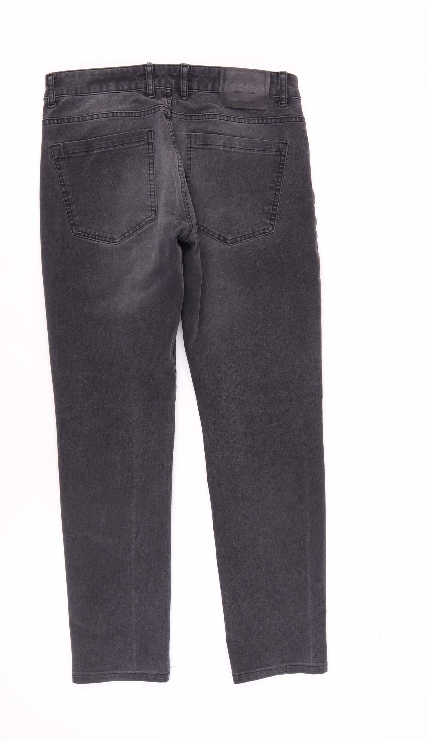 LCW Jeans Men's Black Straight Denim 32