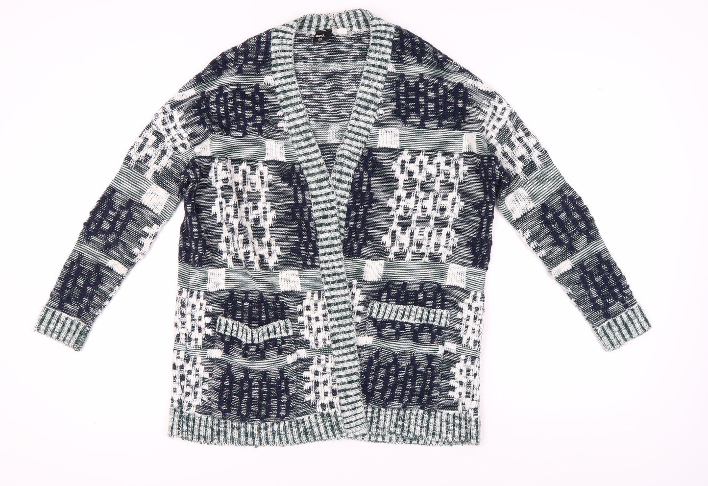 Womens UK Size S BDG Multicoloured Cardigan Jumper