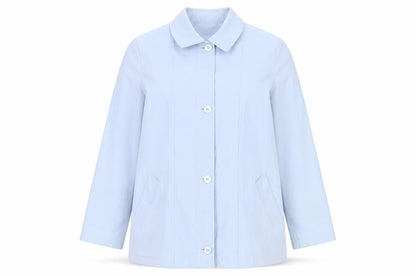 Womens UK Size 18 Eleganzé Blue Basic Jacket