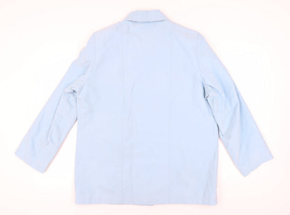 Womens UK Size 18 Eleganzé Blue Basic Jacket
