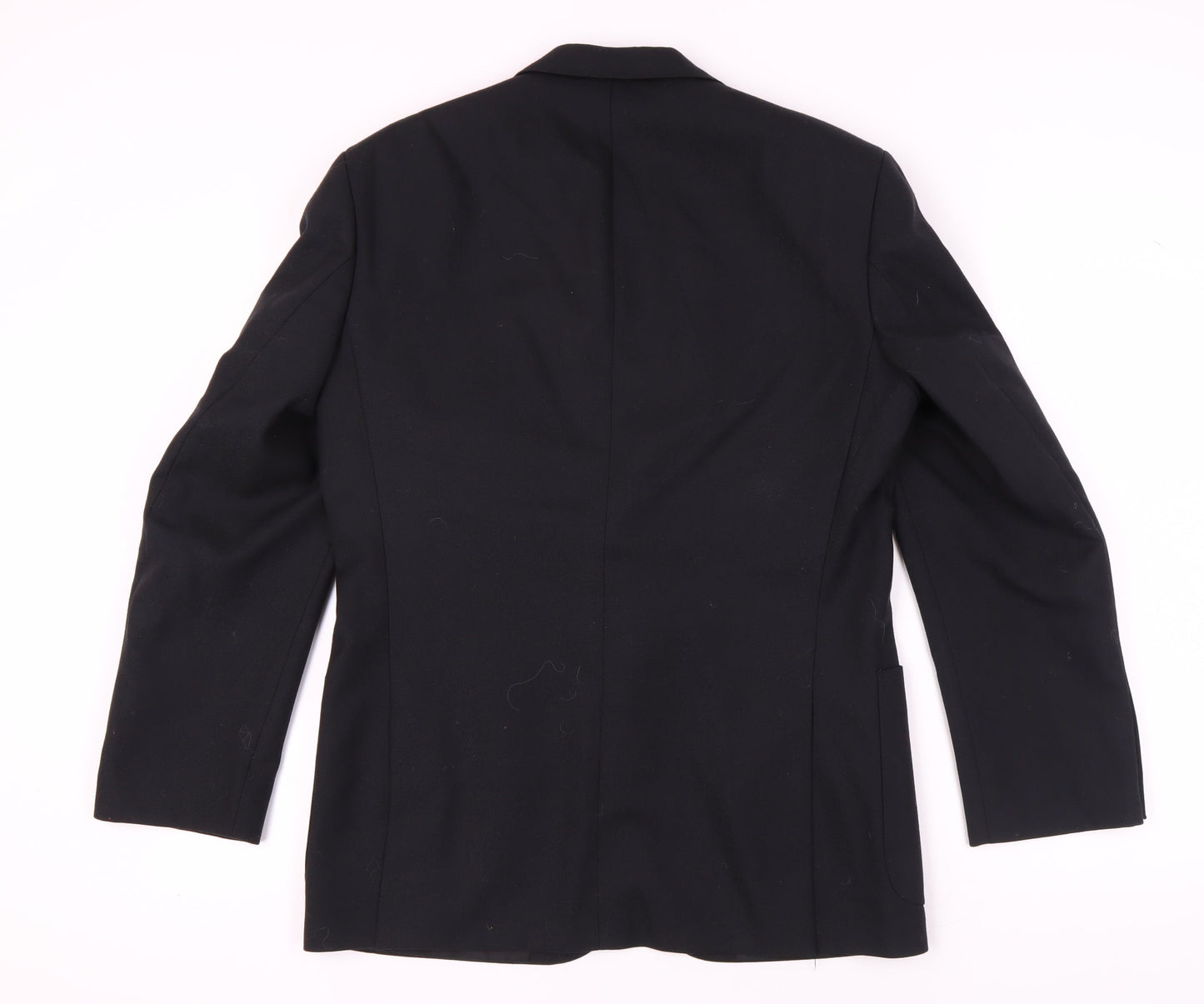 Mens UK Size 38 St Michael Regular Black Suit Jacket