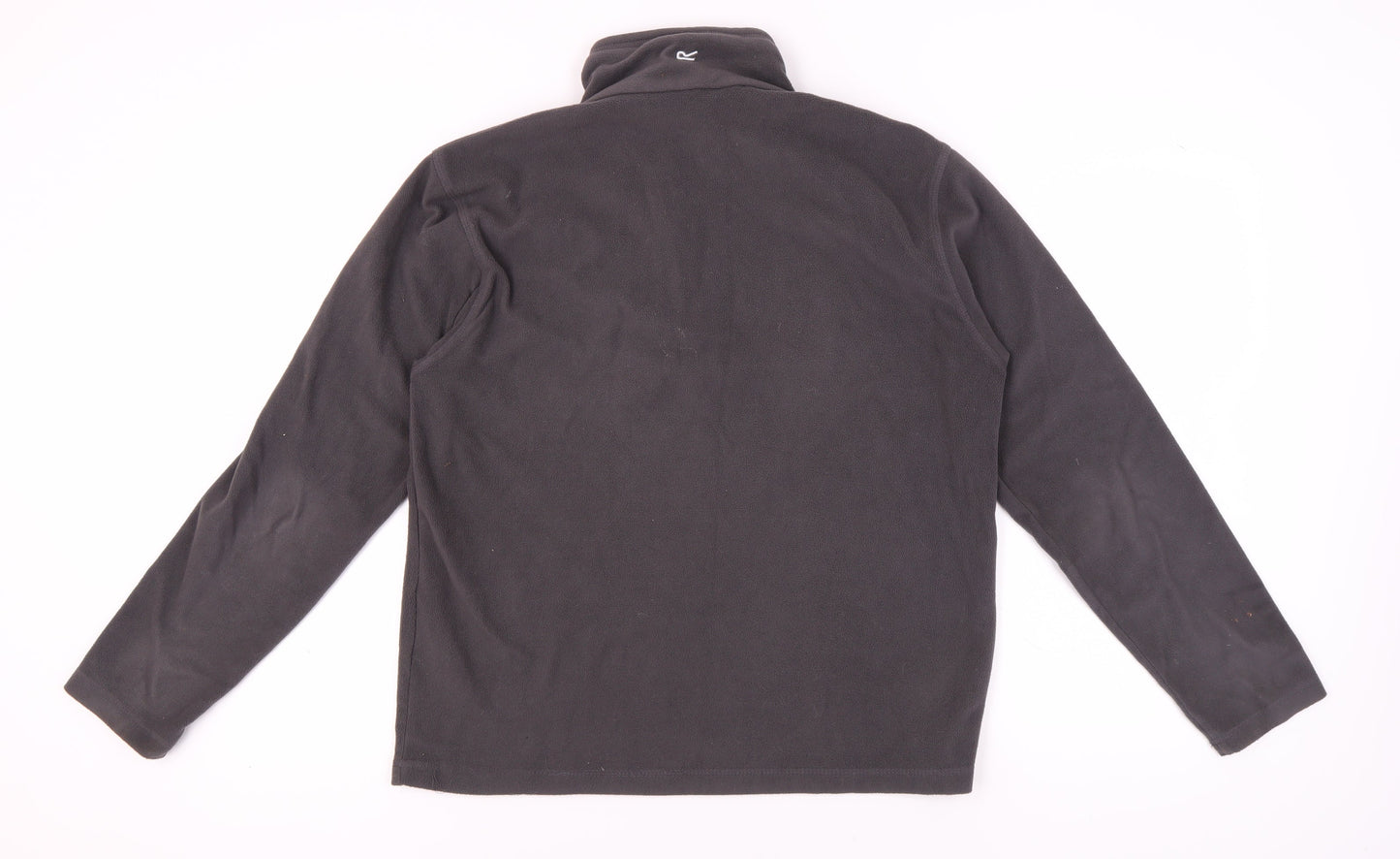 Mens UK Size M Regatta Black 1/4 Zip Sweatshirt