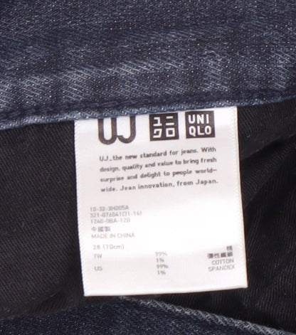 Uniqlo Women's Blue Skinny Jeans Size 10