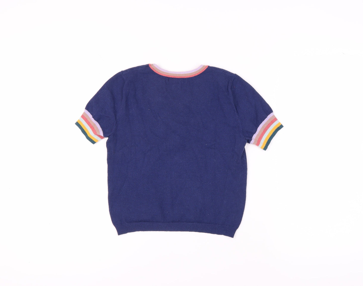 Forever 21 Women's Blue Pullover Jumper Size M