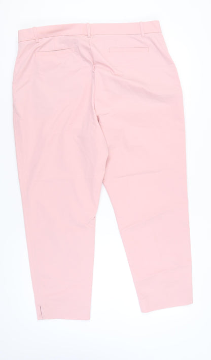 Womens UK Size 20 Marks and Spencer   Pink Trousers