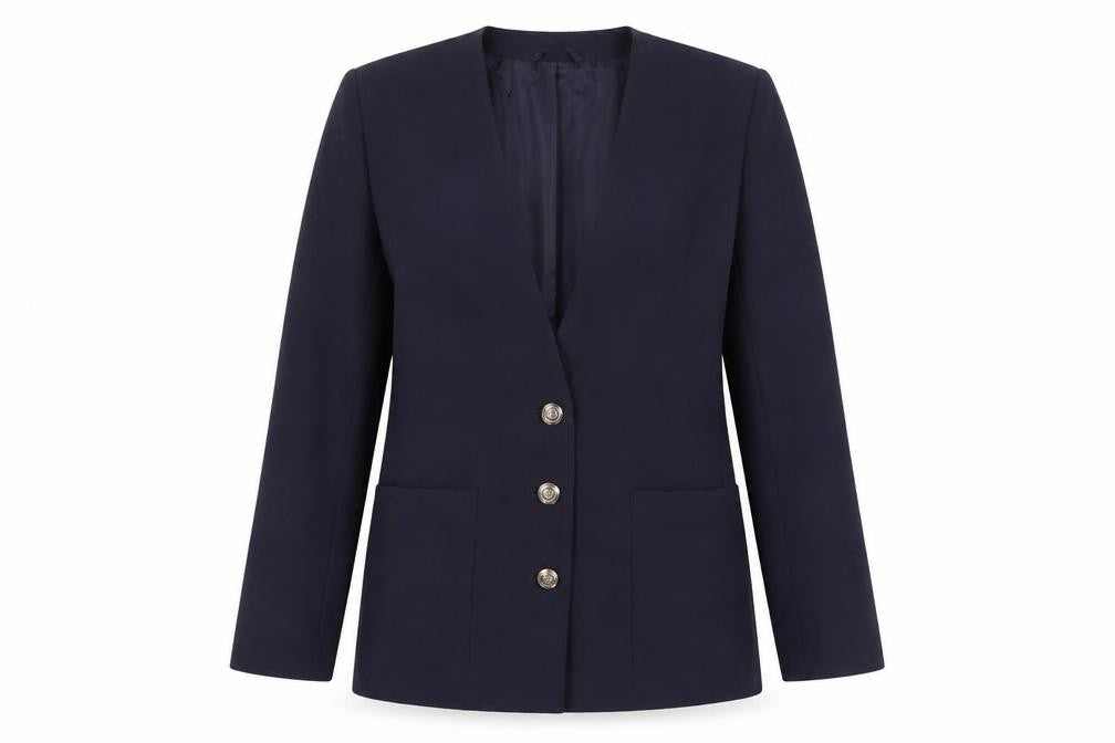 Womens UK Size 14 C&A  Blue Blazer