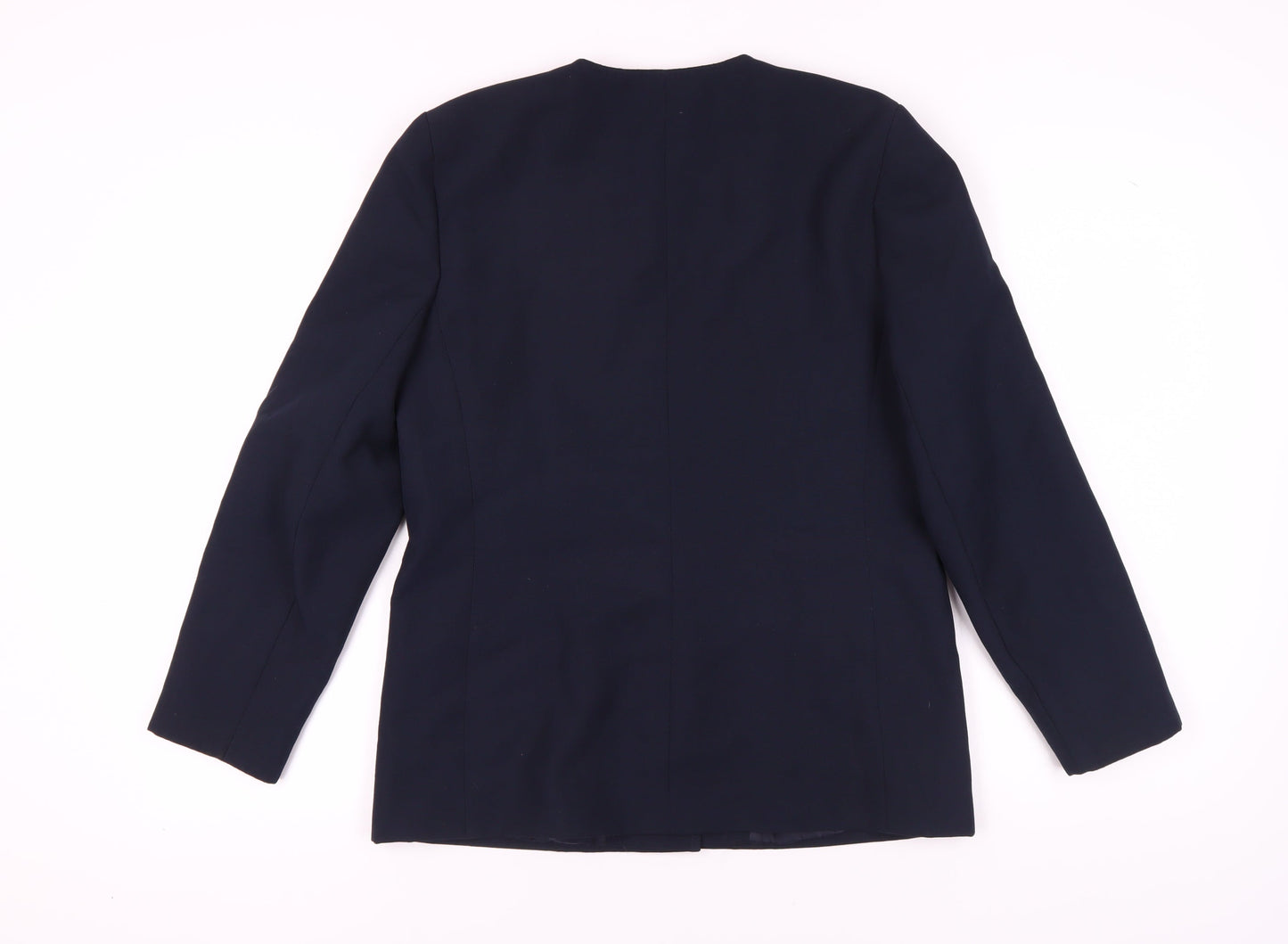 C&A Women's Blue Suit Jacket Size 14 - Elegant Blazer