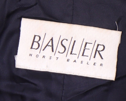 Basler Women's Black Long Suit Jacket Size 12
