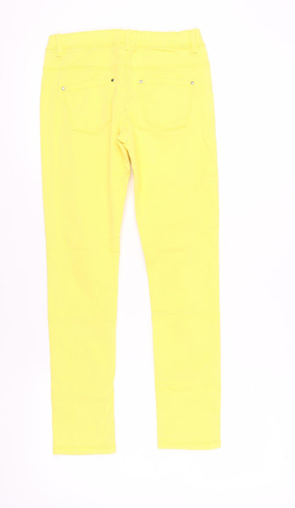 C&A Girls Yellow Skinny Jeans 14 Years - Spring/Summer Casual