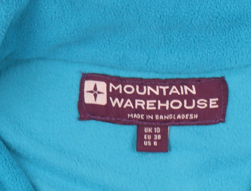 Womens UK Size 10 Mountain Warehouse Blue Pullover Sweatshirt