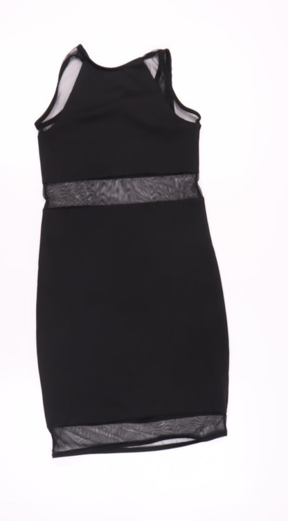 Club L Women's Black Bodycon Dress Size 8