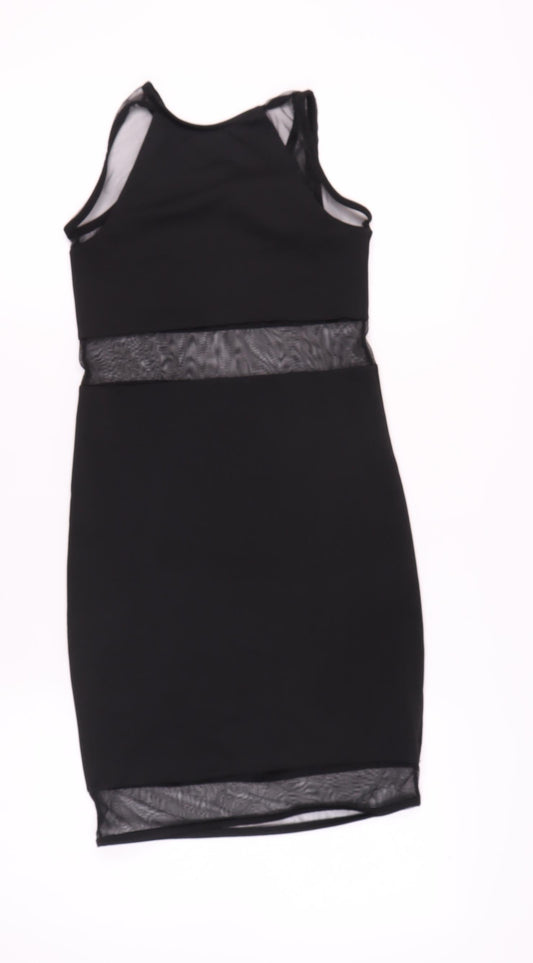 Club L Women's Black Bodycon Dress Size 8