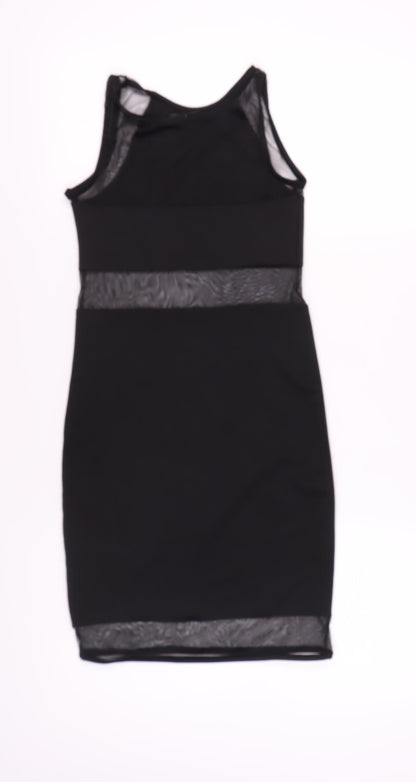 Club L Women's Black Bodycon Dress Size 8