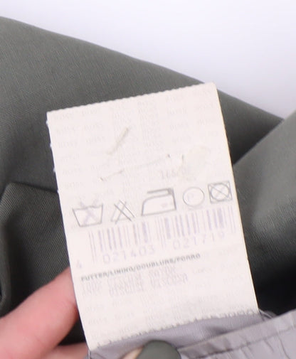 Mens UK Size 40 HUGO BOSS Regular Green Suit Jacket