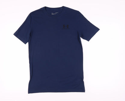 Mens UK Size S Under armour Blue  T-Shirt