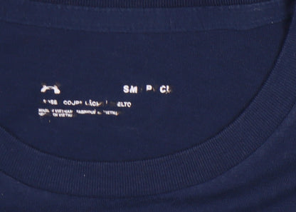 Mens UK Size S Under armour Blue  T-Shirt