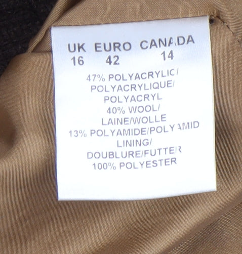 Windsmoor Women's Brown Blazer Size 16