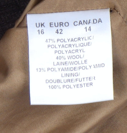 Windsmoor Women's Brown Blazer Size 16