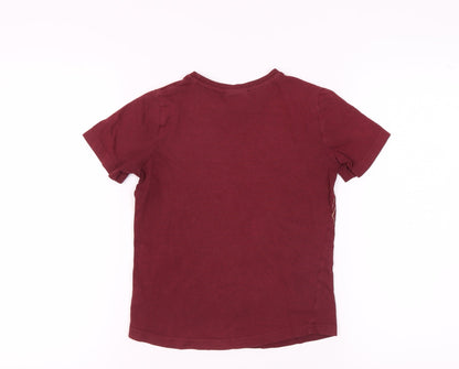 Harry Potter Girls Red Graphic T-Shirt 8 Years