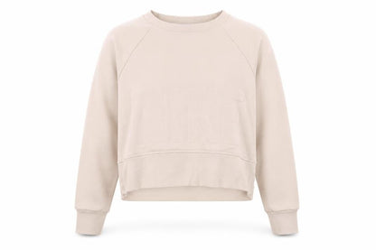 Womens UK Size XS Nike Beige Pullover Sweatshirt