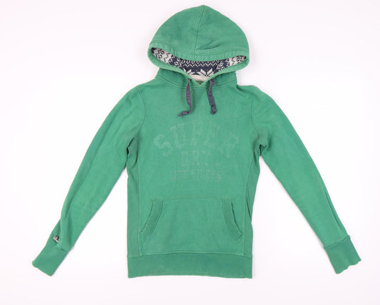 Superdry Women's Green XS Pullover Hoodie