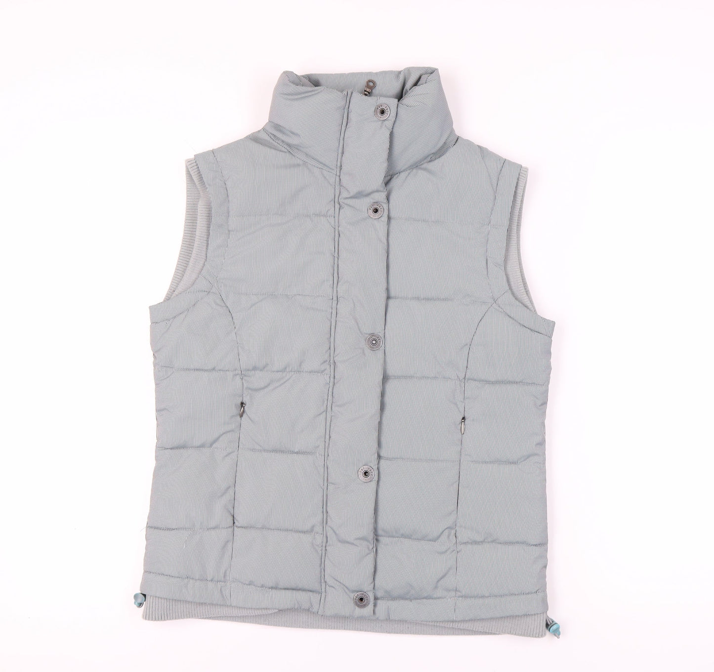 Fat Face Women's Blue Puffer Waistcoat Size 10