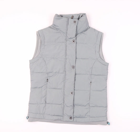 Fat Face Women's Blue Puffer Waistcoat Size 10