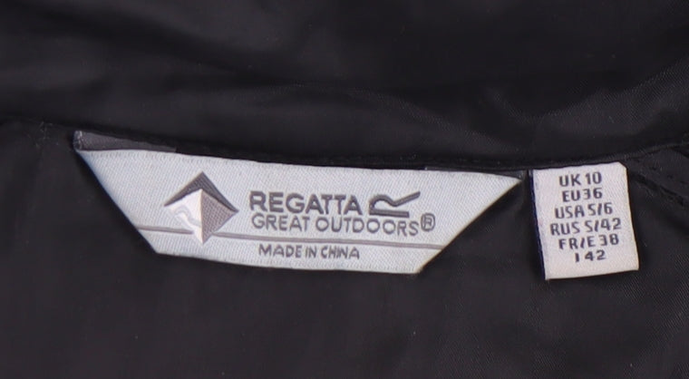 Regatta Women's Black Softshell Activewear Jacket Size 10