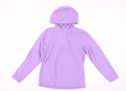 Mountain Warehouse Girls Purple Fleece Jacket 11-12 Years
