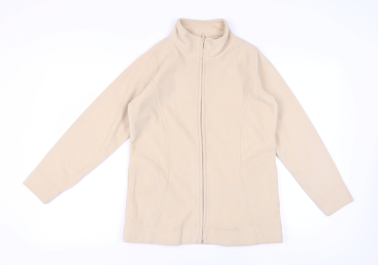 Womens UK Size S EWM Beige Basic Jacket