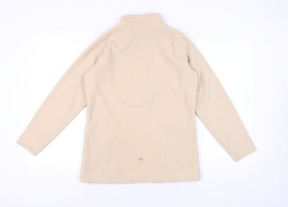 Womens UK Size S EWM Beige Basic Jacket