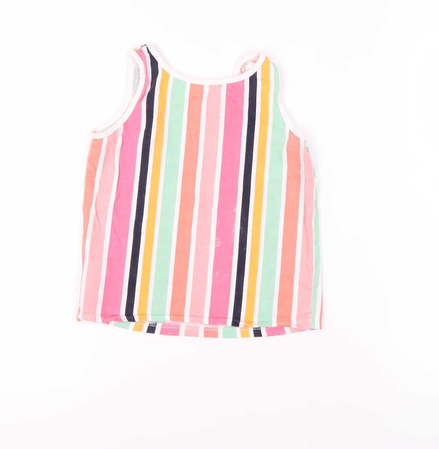 SoulCal & Co Girls Multicoloured Striped Tank 7-8 Years