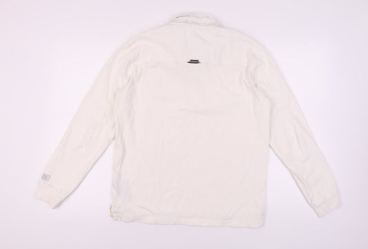 Unisex Adults UK Size M Joules White  Polo