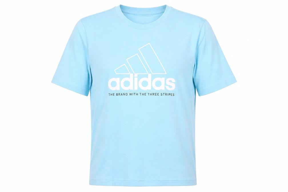 Mens UK Size S adidas Blue  T-Shirt