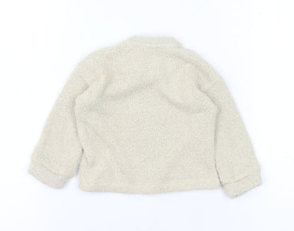 Disney Baby Beige Winnie the Pooh Unisex Pullover Jumper 6-9 Months