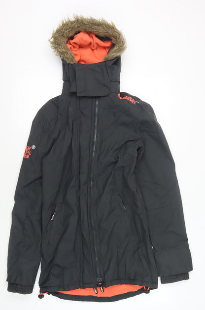Superdry Women's Black XS Windbreaker Jacket