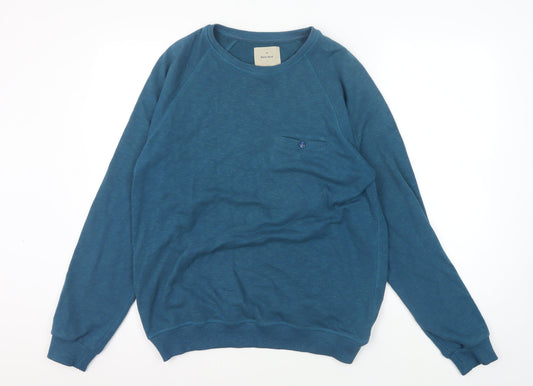 White Stuff Men's Blue Pullover Jumper M