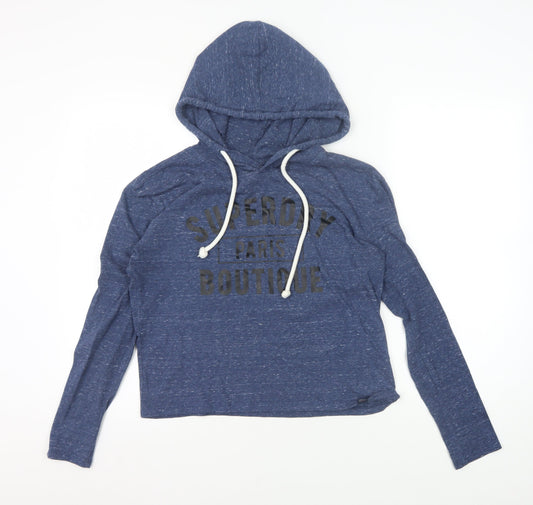 Superdry Women's Blue XS Pullover Hoodie