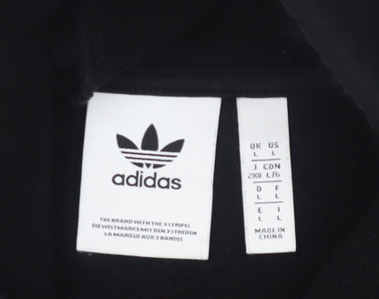 Adidas Men's Black Pullover Hoodie Size L