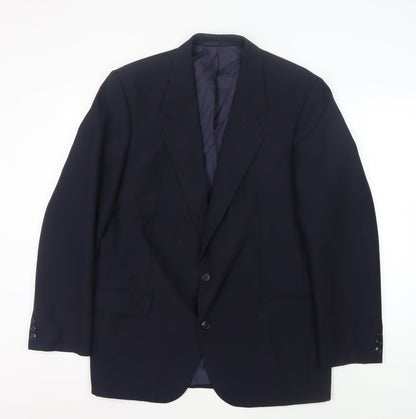 Mens UK Size 42 Baumler Regular Black Suit 2 Piece