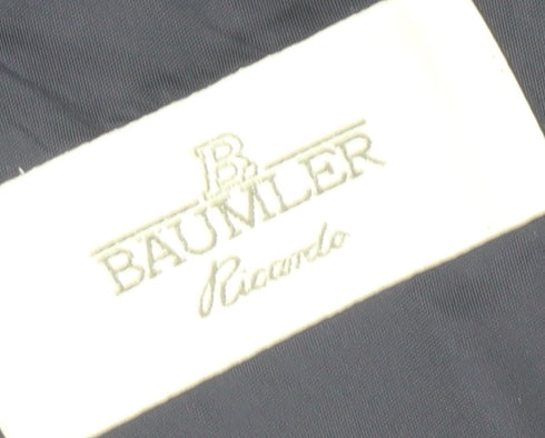 Mens UK Size 42 Baumler Regular Black Suit 2 Piece
